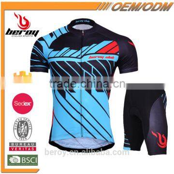 BEROY Dri Fit Anti-UV MTB Cycling Jersey, Custom Bicycle Jersey Set