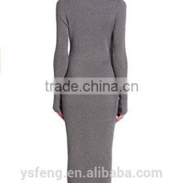 2017 Latest Long Designs Girls Sweater Dress photo-2