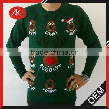 Lowest price mens ugly xmas funny christmas jumper sweater with high quality