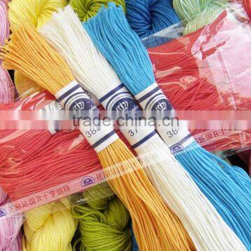 100% Egyptian Long Fibre Cotton Embroidery Silk Thread photo-3