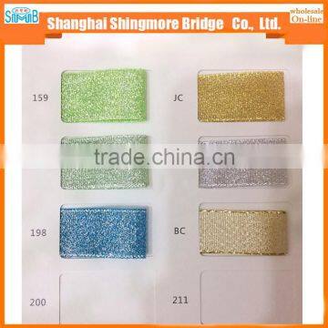 Factory Direct Wholesale Metallic Satin Ribbon for Garment Accessories, Gift Craft Packing and Christmas Decoration photo-5