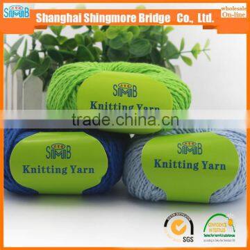 2017 China Fancy Yarn Supplier Hot Selling 100% Cotton tt Wave Yarn With 50g Balls for Hand Knitting photo-2