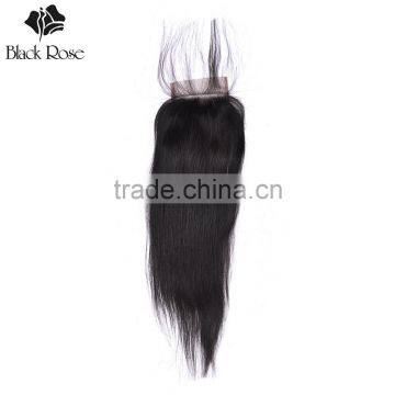 New Arrival Hair Product Large Stock 4*4 Cheap Lace Closure photo-2