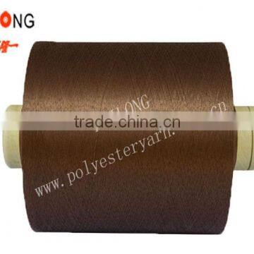 100% Dope Dyed Polyester Filament Yarn Dty in Huzhou