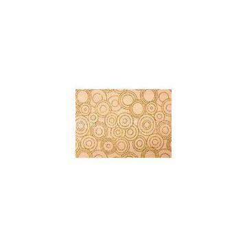 Yellow Acoustic Soundproof Panels / Polyester Fiber Acoustic Panel Needle Punched
