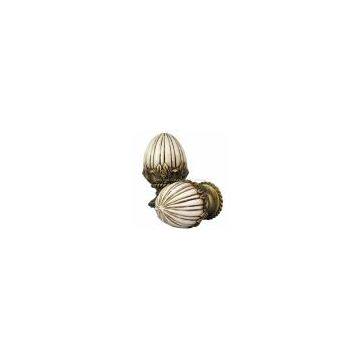 Resin finials D50012