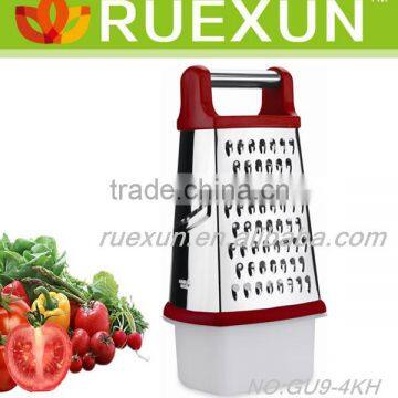 2014 new design 4 side grater with container