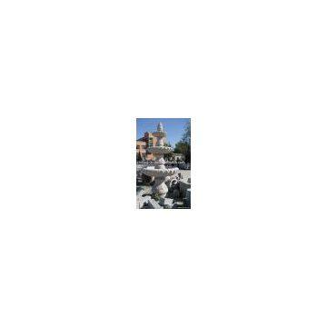 stone fountain