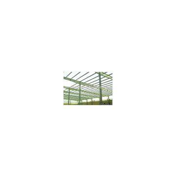 steel structure building fabricated