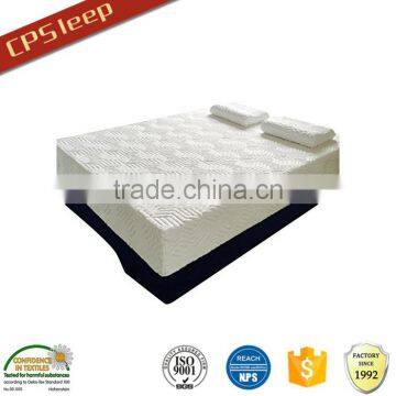 linen fabric jacquard cover memory foam mattress breathable roll pack mattress