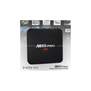 Cheap Price Android 5.1 Tv Box M8s Pro Streaming Box, Amlogic S905 Smarttv Uhd Tv, Mxq Plus Internet Tv Box