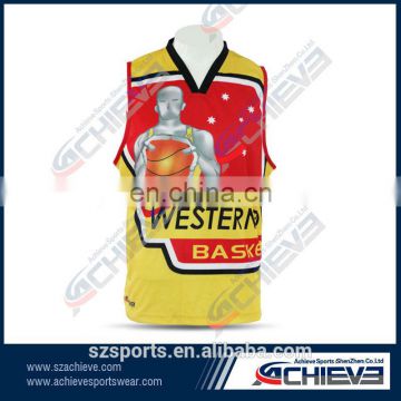 female basketball uniform yellow,reversible basketball uniforms