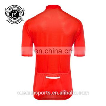 custom own cycling jersery with short sleeve tshirts jersey for back packet