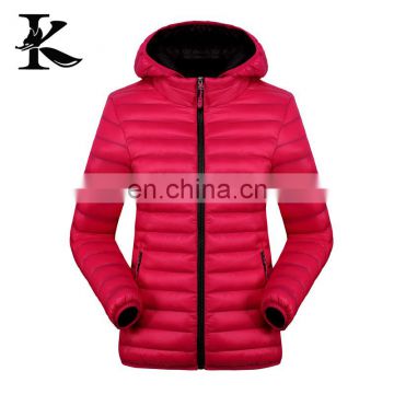 2016 women slim fit down fashion insulated down jacket for winters