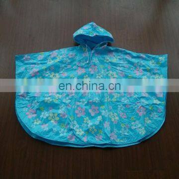 Maiyu fashion eco-friendly PVC raincoat for kids