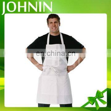 Hot Sale Disposible White Cooking Apron With Custom Logo Printed For Kitchen