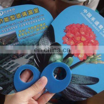 summer promotional advertising full color printing hand fan