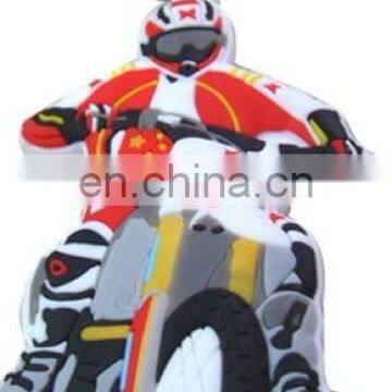 Custom Soft Pvc Rubber Car Logo Keyring photo-4