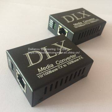 6x4.2x2.2 см Супер мини серия 10/100М Файберный медиаконвертер Мультимодовый SC однопроводной 2 км Преобразователь сигналов с IP-камеры в оптический и обратно