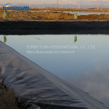 Irrigation Ditch Liner / Fish Pond Plastic HDPE Geomembrane Sheet