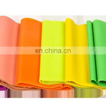 Custom Print Aerobic TPE Non Latex Resistance Band Belt photo-2