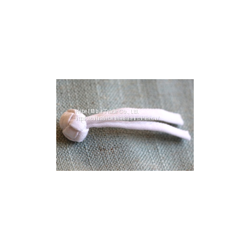 Polyester Fabric by Hand Chinese Knot Button Frog Button With Two Parts for Chef Uniform photo-3