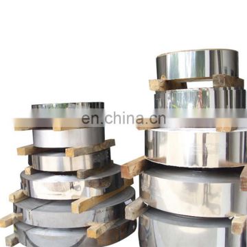 Grade 301 201 Stainless Steel Strips Coil Price Hot rolled No.1 No.4 surface