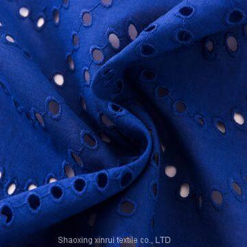 White Cotton Lace Embroidery Dress Fabric Design photo-2