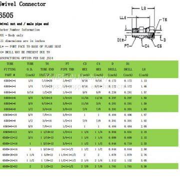 swivel connector6505