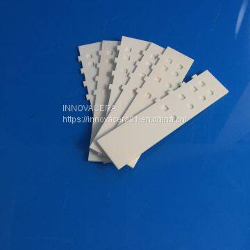 96% Rectangle Alumina Ceramic Plate for High Temperature photo-2