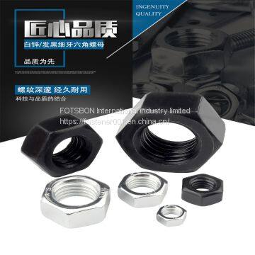 M1-M33 Hex Nut With Left Thread Hexagon Nuts Ecrou Tuercas Metric Thread Suit Screw Caps Bolts Moeren DIN934