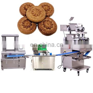 mooncake machine automatic double stuffed maamoul machine encrusting machine