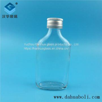 Manufacturer Direct Selling 100ml Rectangular Glass Wine Bottle Manufacturer photo-4