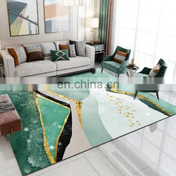 Household modern custom printed artificial turf 3d printed carpet