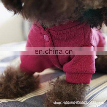 Cheap Pet Dog Embroidery Clothes 52 Fleece Coat Polo Shirt Puppy Hoodie photo-5