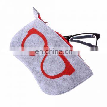Soft Felt Cloth Glasses Case / Sunglasses Bag photo-5