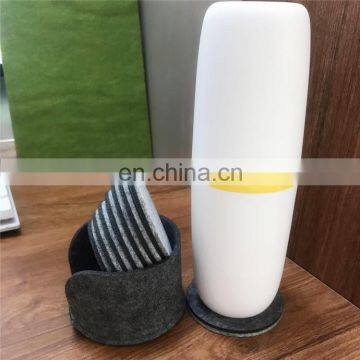 10pcs a Set Round Felt Cup Coaster photo-2