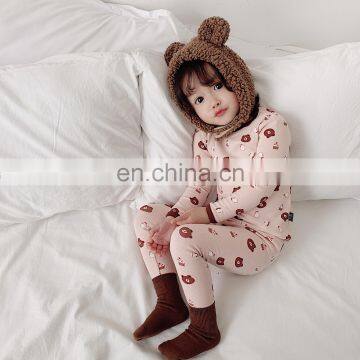 4050/comfortable and Soft Clothes for Children Boy and Girl Fashion Clothing Sets Kids Pajamas Sets photo-5