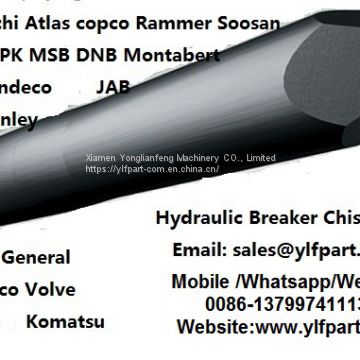 atlas copco HB2000 HB2200 HB2500 hydraulic breaker parts HB3000 HB3100 HB3600 chisel tool hb4100 hb4200  ec140t ec150t ec155t seal kits diphragms elastic pad etc.