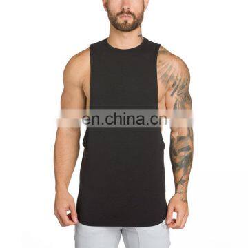 Custom Logo Wholesale 100%Polyester Cotton Printing Design Bodybuilding Fitness Mens Gym Men Tank Tops photo-5