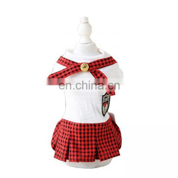 College style spring lovely new pet dog outfits