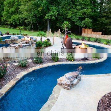 Outdoor Water Park Swimming Pool Lazy River With Wave Making Machine photo-5