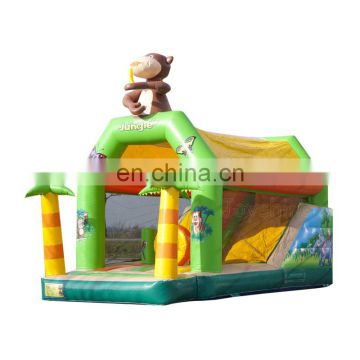 Monkey Jungle Bounce House Commercial Inflatable Air Bounce Castle For Sale