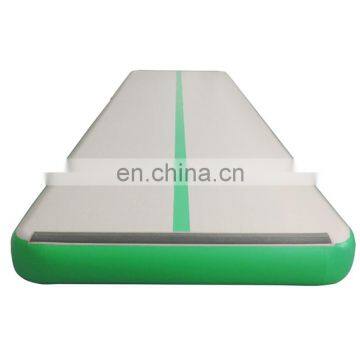 Green Airtrack 6m Inflat Air Track Gym Gymnastics Tumbling Mat With Free Air Pump photo-2