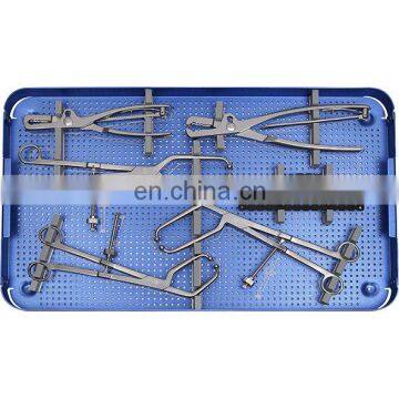 Basic Orthopedic Surgical Instruments Stainless Steel Pelvic Reconstruction Plate Instrument Set for Facture Medical Surgery photo-2