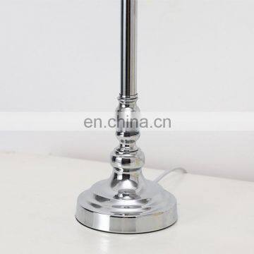 Korean Style Decorative Ornaments Bedroom Bedside Lighting Cylindrical Silver-plated White Metal Reading Lamp photo-5