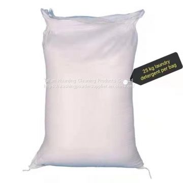 Big Bag 25kg Laundry Washing Powder Detergent For Sale