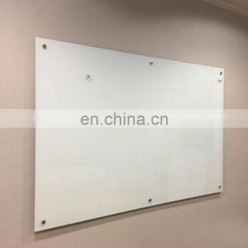 Factory Wholesale School Anti-glare Glass Dry Eraser Board With Pen Shelf in 1200x1800mm Glass Dry Erase Board photo-5