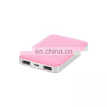 4000/5000 mah mobile phone power bank with led