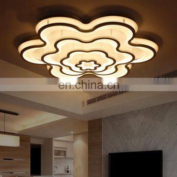 Unique Flower Shape Modern Ceiling Lamp for Living Home photo-3